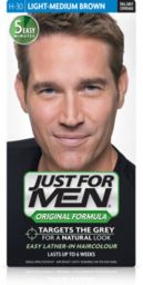 Just For Men H-30 JASNY ŚREDNI BRĄZ Odsiwiacz,