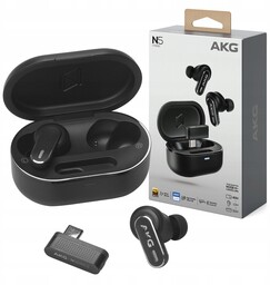 Słuchawki Bezprzewodowe Dokanałowe Bluetooth 5.3 Tws Akg N5