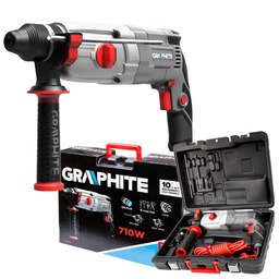 Graphite Młotowiertarka Młot Udarowy Wiertarka Sds+ 710W 2,6J