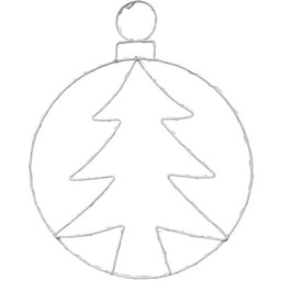 CHRISTMAS DECORATION Dekoracja świetlna na okno Choinka 250