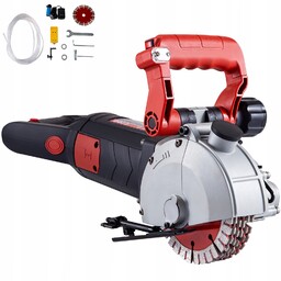 Bruzdownica Do Betonu 2700W Regulowany Rowek 125MM Pompka