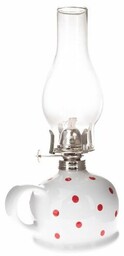 Lampa naftowa Kropka, 14,7 x 28 x 11