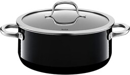 Silit Passion Black garnek duży 24 cm, szklana