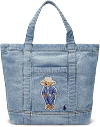 Torebka Polo Ralph Lauren Bear-patch 428960636001 Niebieski