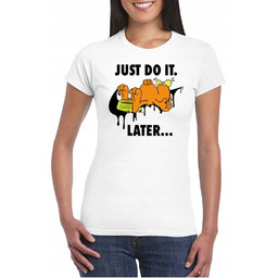 Damska Koszulka Garfield Just Do It S 0768