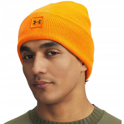 Czapka Under Armour Halftime Cuff Osfm pomarańczowa 1373155