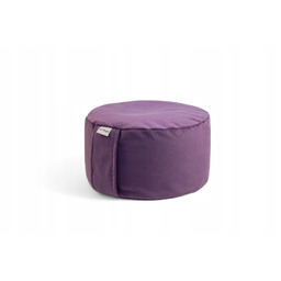 fioletowa poduszka do medytacji, zafu,poduszka z łuską gryki