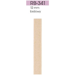 Ramiączka damskie taśma RB 341 12cm beżowe