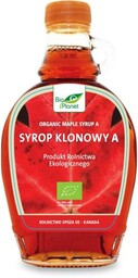 Syrop klonowy A bezglutenowy BIO 250 ml (330