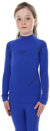 Bluza termoaktywna dziewczęca Junior Brubeck Thermo LS13650 kobaltowy