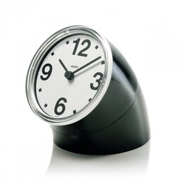 Alessi CRONOTIME Zegar Stołowy - Czarny