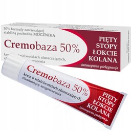CREMOBAZA 50% Krem z mocznikiem złuszczający do pięt,
