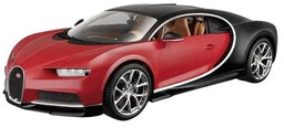 Bugatti Chiron black/red 1:18 BBURAGO