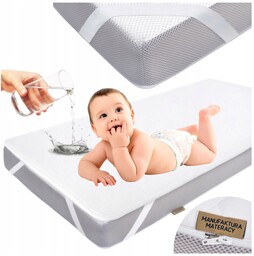 Ochraniacz na materac 140x70 Wodoodporny Oddycha Ochraniacz 70x140