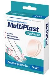 Zestaw MultiPlast Pęcherze plastry, 5szt.