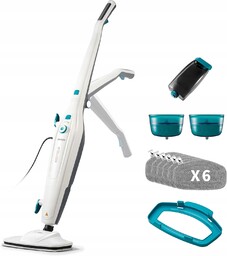 mocny elektryczny Mop Parowy Odkurzacz Składany 1200W 400ML