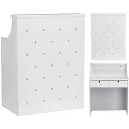 Recepcja fryzjerska lakierowana Diamond 80 cm kosmetyczna