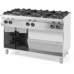 Kuchnia Gazowa Wolnostojąca Na Podstawie Stalowej 6-Palnikowa Szer.