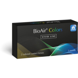 Kolorowe soczewki BioAir Colors 2 szt