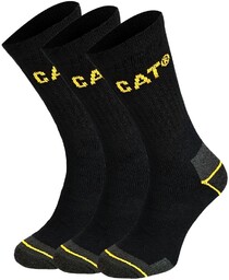 Caterpillar 3-PACK Skarpety robocze, wzmacniane Real Work, CAT
