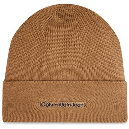 Czapka Calvin Klein Inst Embro K50K512452 Beżowy