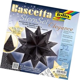 folia 836/3030 Bascetta Star zestaw rękodzieła, niebieski, kartka,