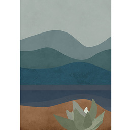 Obraz na płótnie View, 50 x 70 cm