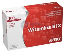 Witamina B12 APTEO x100 tabletek