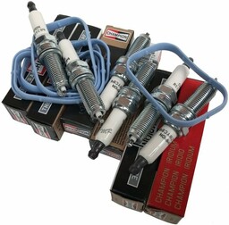 IRYDOWE świece + uszczelki kolektora ssącego Dodge RAM