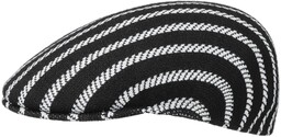 Kaszkiet Twist Stripe 504 by Kangol, czarny, cm