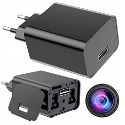 Ładowarka USB z Ukrytą Mikro Kamerą FHD, Zasilacz