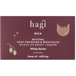 Naturalne mydło do brody i wąsów Whisky Barber