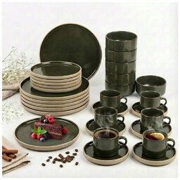 Serwis Obiadowyo Kawowy 30 El. Dla 6 Osób