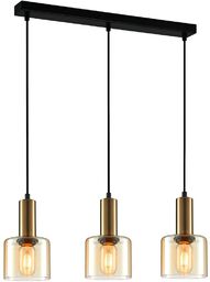 Santia III gold - Italux - lampa wisząca