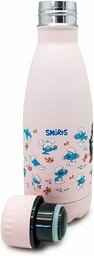 NERTHUS FIH 758 termos, smerfy, róża, 350 ml