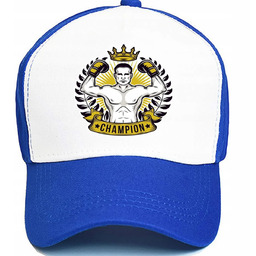 Czapka Atramentowa Daszek BOKS CHAMPION Wzory