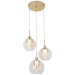 Wisząca LAMPA modernistyczna PHILANA 6496 Rabalux szklana OPRAWA