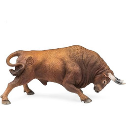 Deqube- Bravo Colorado Osadzanie Figurka byka, Brązowy, 17x8x4,2