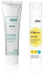 DOTTORE Zestaw S.O.S. krem regenerujący 75ml + City