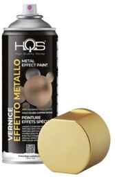 HQS Lakier Spray efekt metaliczny złoty stary 400