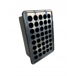 > Kratka Wentylacyjna Autoaktywna 14x21 Czarna Ciepło oszczędzacz