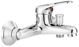 DEANTE Bateria wannowa ścienna LOBO chrom BYU_010M *
