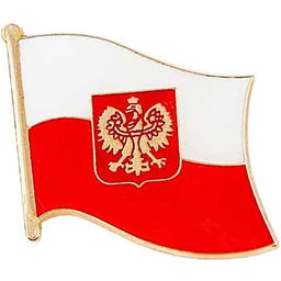 Magnes flaga Polski duża