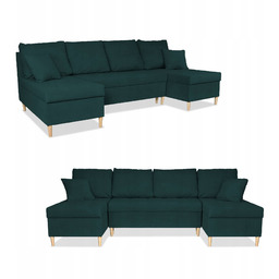 Narożnik Wigo BIG rozkładany z funkcją spania Family