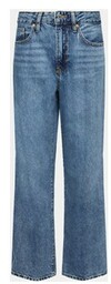 Gina Tricot Jeansy 19982 Granatowy Baggy Fit