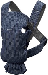 BabyBjorn, Mini 3D Mesh, Nosidełko, Ciemny Niebieski