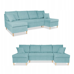 Narożnik Wigo BIG rozkładany z funkcją spania Family