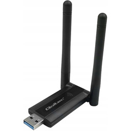Adapter Wi-Fi Qoltec Usb Dual Wi-Fi 2 x