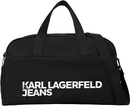 KARL LAGERFELD JEANS Nylon GYMBAG, czarny, KARL LAGERFELD
