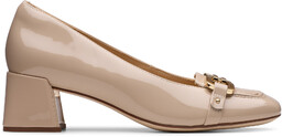 Czółenka Clarks Nyta45 Court 26181319 Beżowy